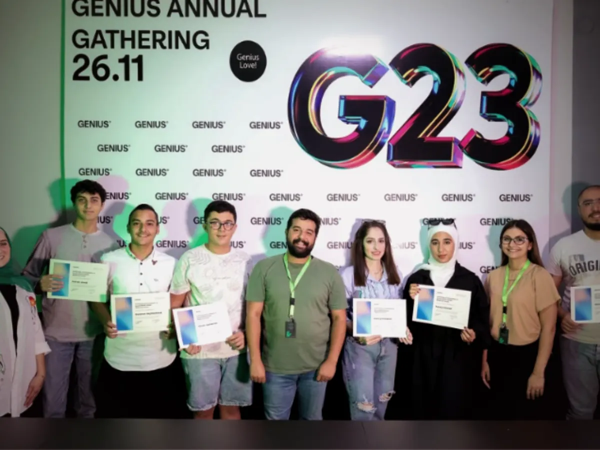 Social Media Design · certificate day at Genius (G23)